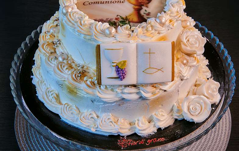 torte personalizzate per comunioni, cresime e battesimi • Fior di Grano